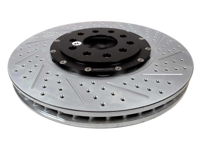 Chevrolet Corvette Z06 Brake Rotors (2) - Front - Baer Brakes - Eradispeed+ Slotted/Drilled/Zinc Plated - `06-`13